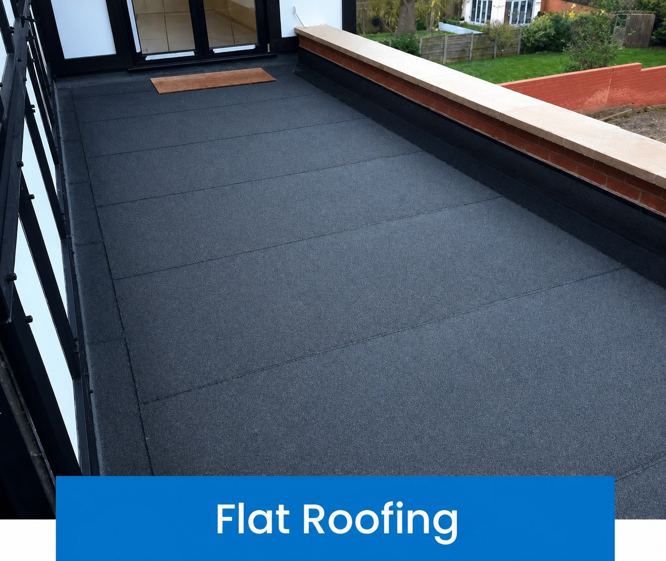 Flat roofing
